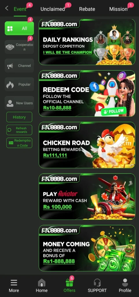 PK8888 Game Register